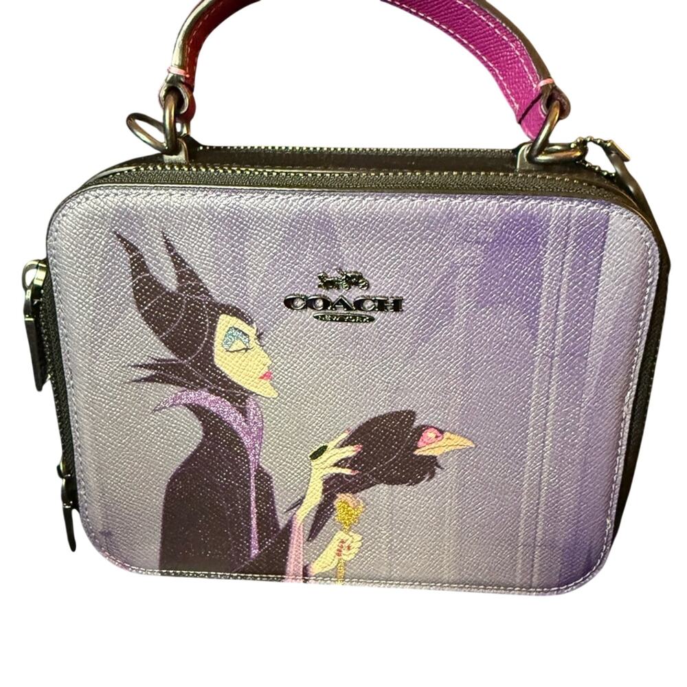 Coach x Disney Maleficent Design Crossbody Bag